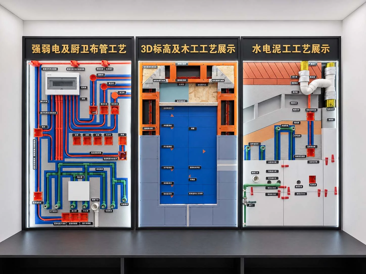 鑫原设计工作室工艺展示实拍
